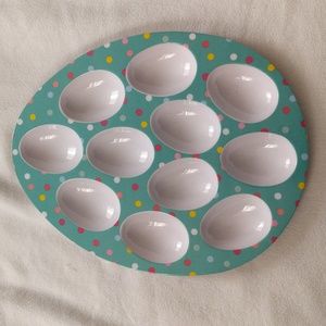 Easter Dots Egg Tray 11pc  New